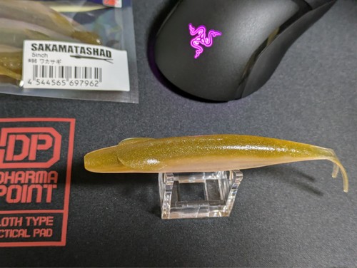 deps Sakamata Shad 5" Lake Biwa Smelt Wakasagi 1 Pack Soft Bait Japan Rare Lure - Picture 4 of 13