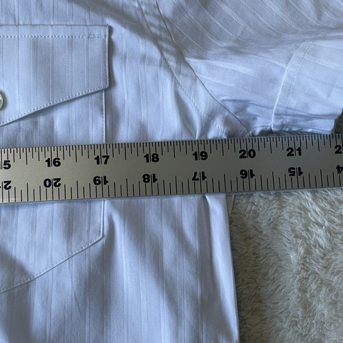 Express Mens Western Shirt Medium | NWT | Nightclub | Stretch, Short Sleeve - Picture 10 of 15