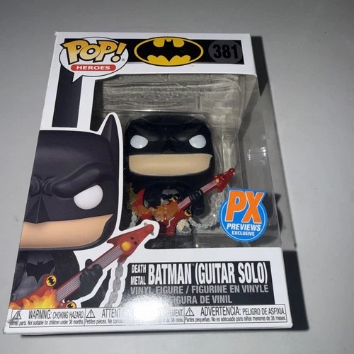 Funko DC POP! Heroes Death Metal Batman (Guitar Solo) Vinyl Figure #381