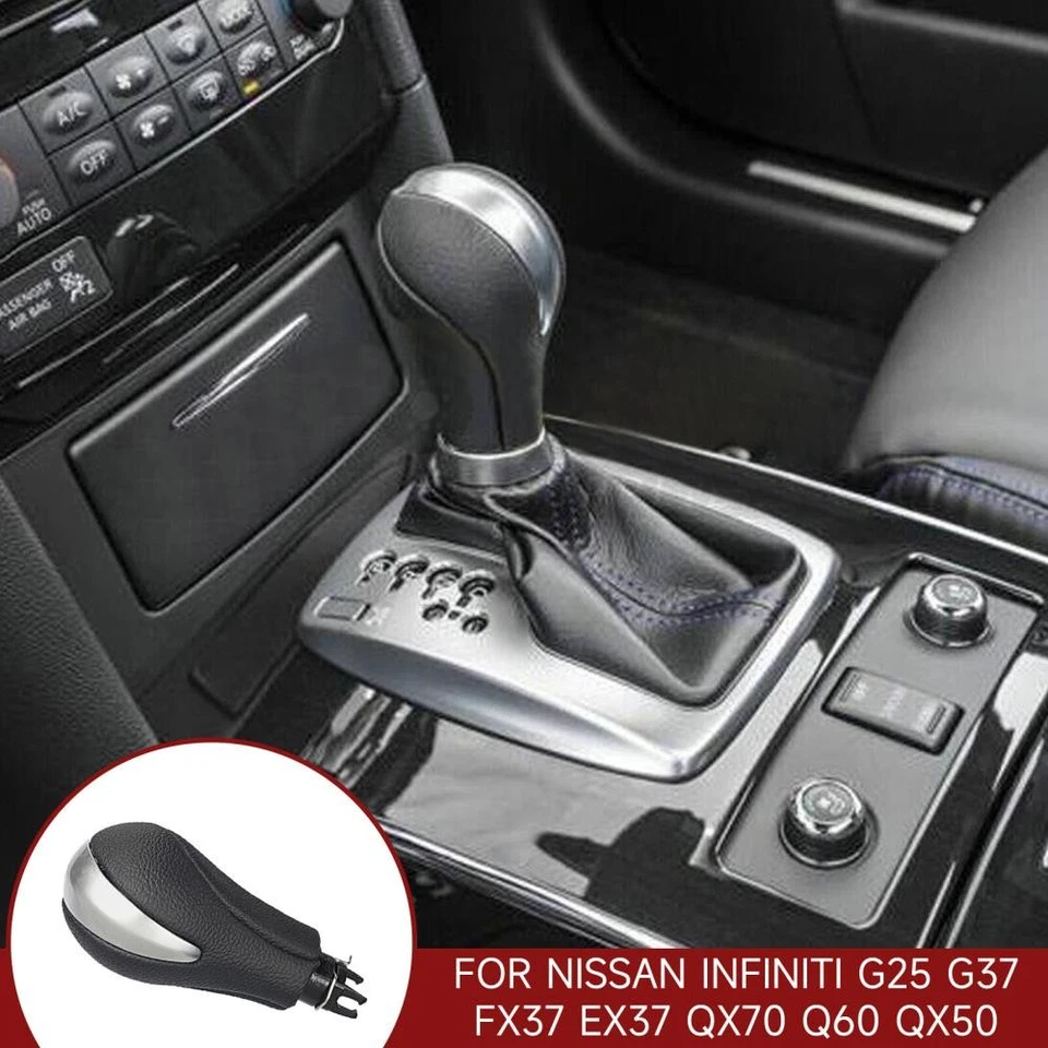 34910-JK03A For Nissan Infiniti G25 G37 FX37 EX37 QX70 Q60 QX50 Gear Shift Knob Foto 2 de 4