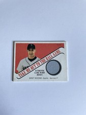 2004 Topps Cracker Jack Baseball Bret Boone Take Me Out To The Ball Game Relic 