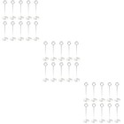 3 Pack Etikettenhalter Memo Clip Ständer Büroklammer Eisenhalter