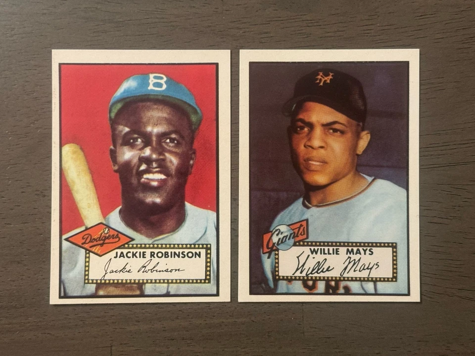 1983 TOPPS 1952 BASEBALL REPRINTS #201-407 NM  COMPLETE YOUR SET    FREE SHIPPIN - Image 2 of 2