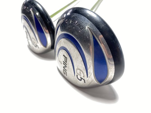 Ping G5 3 & 5 Fairway Wood Set 15* 18* Aldila NV Green 75g Stiff RH - Picture 3 of 9