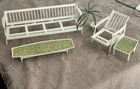 1963 VNTG Barbie Go-Together Patio Furniture Set