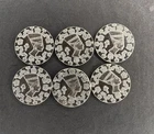 Lot of 6 – 1/10 oz .999 Silver Rounds