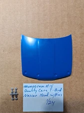 MONOGRAM #15 QUALITY CARE T-BIRD NASCAR HOOD NEW! 1/24