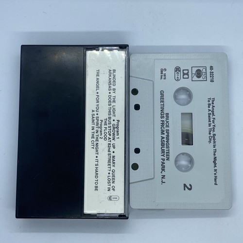 BRUCE SPRINGSTEEN - GREETINGS FROM ASBURY PARK, N.J. CASSETTE Tape - Picture 3 of 4