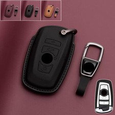Genuine Leather Car Key Case Cover For Bmw 1 2 3 4 5 M2 M3 M4 M5 M6 X3 X4 X5 X6