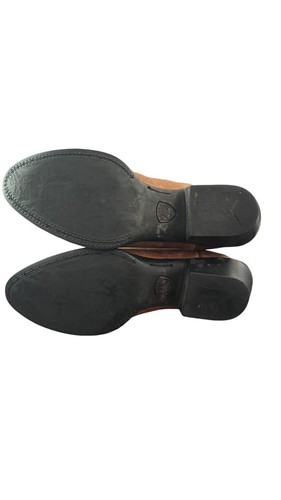Botas vaqueras de cuero para mujer Ariat talla 8,5 B marrón estilo occidental - Imagen 11 de 15