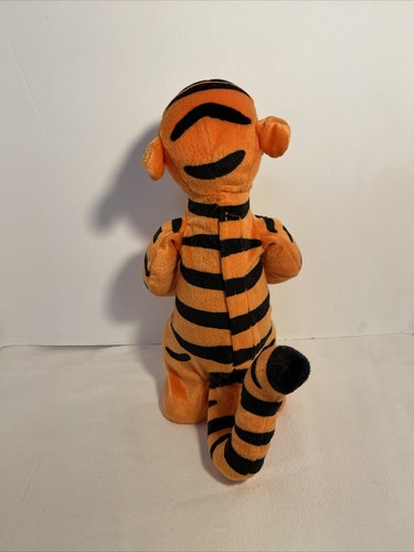 Vtg 1998 Disney 12” Bouncing Tigger Talking Jumping Tested Works Bounce Around - Picture 3 of 5