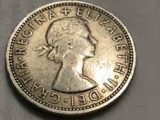 1965 florin - Elizabeth II British 2 shillings