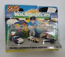 Speed Racer: Micro-Techs - Collector's Set #1 - Mach 5, Racer X's X-9, Glide 5