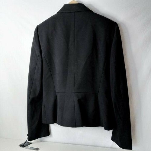 Giacca TAHARI nuova con etichetta taglia 6 fodera argento sartoriale abbigliamento carriera - Foto 2 di 4