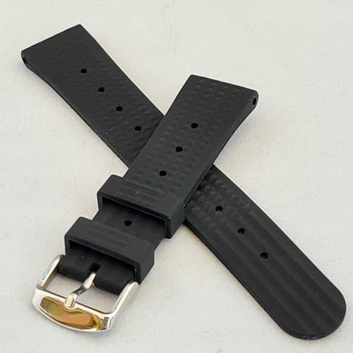Waffle silicone and FKM rubber diver watch strap band 20,22mm, Tracking AU stock - Picture 15 of 102