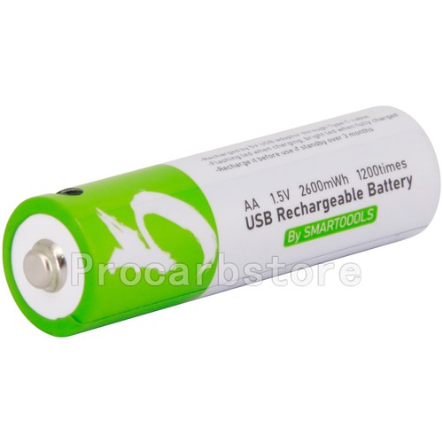 Lot AA / AAA Battery 1.5V 2600mWh Type-C USB Rechargeable Lithium Ion Batteries - Picture 10 of 15