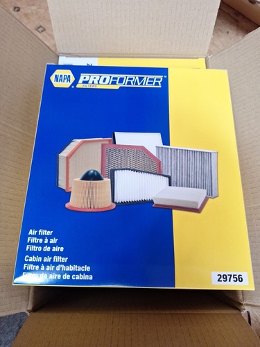 6 Pcs Napa ProFormer Air Filter 29756 - Picture 2 of 2