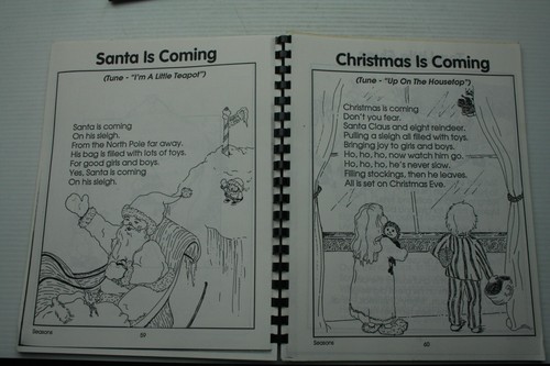 vtg 1991 Connie Smrke EARLY TALK: RHYMES, MOVEMENT & SIMPLE SONGS FAMILIAR TUNES - Picture 3 of 3