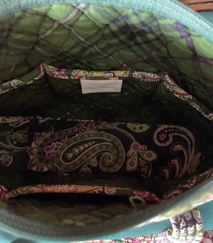 Vera Bradley Green Floral Purse & Wallet Set - Picture 4 of 9