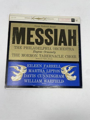 The Mormon Tabernacle Choir MESSIAH 12” 33rpm 2LP Gatefold DEMO Promo Vinyl - Picture 2 of 9