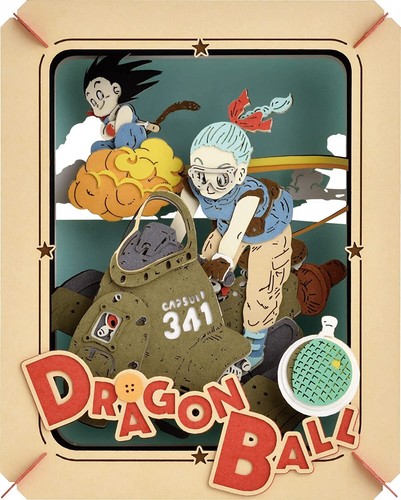 ENSKY PAPER THEATER Dragon Ball Adventure of Goku and Bulma 2 PT-255 dal Giappone - Foto 2 di 2
