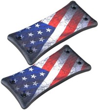 2Pcs 50lbs Magnetic Gun Holder For Car Magnet Mount Under Desk Concealed Holster