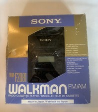 Sony Walkman WM-F2081 Cassette Tape  Radio As Is Not Tested With Box READ