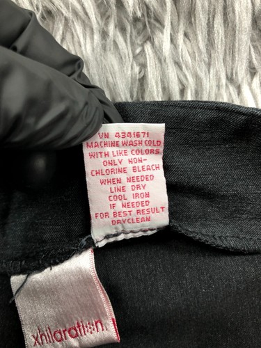 Xhilaration Gray Slack Pants Size 13 Juniors Mid Rise Straight Leg - Picture 12 of 12