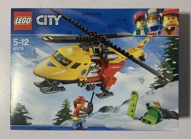 lego city 60179 ambulance helicopter