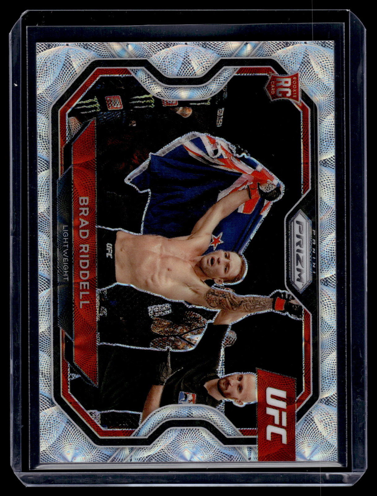 Brad Riddell 2021 Panini Prizm UFC Premium Box Set Scope Rookie Card 34/99 #118