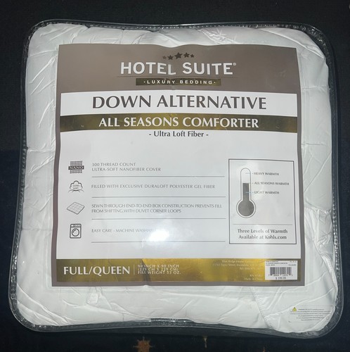 Hotel Suite All Seasons Warmth Down-alternative Comforter (Queen) - Picture 2 of 2