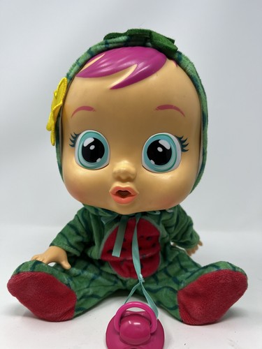 Cry Babies Tutti Frutti 12 inch Doll - Mel with Removable Pajamas-Works - Picture 5 of 8