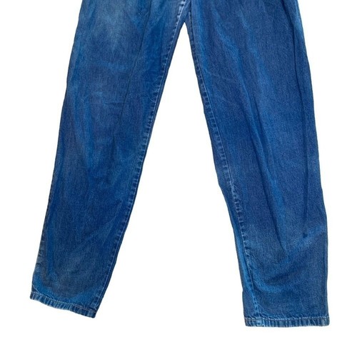 Women's Vintage 80s Levi's pleated high rise Mom jeans size 14 - Picture 3 of 11