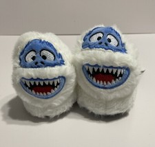BUMBLE Abominable Snowman Baby Toddler Slippers Licensed Rudolf White Size 3 NWT