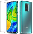 Coque Silicone + 2 Verres Trempés pour Xiaomi Redmi Note 9 Little Boutik®