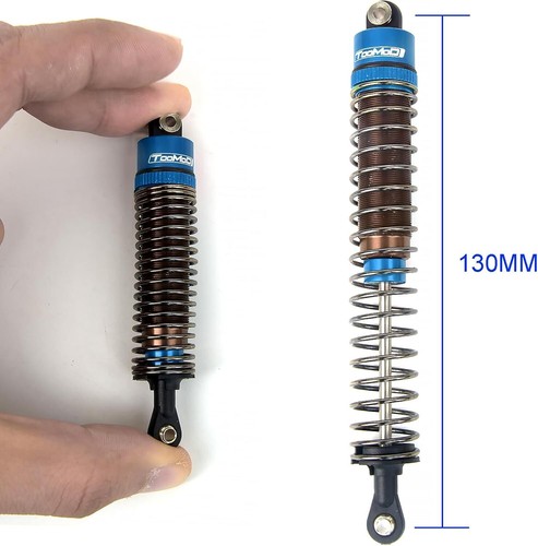 130mm 1/10 RC Oil filled Shock Absorbers for TRX4 SCX10 D90 Crawler Car Upgrades - Picture 2 of 6