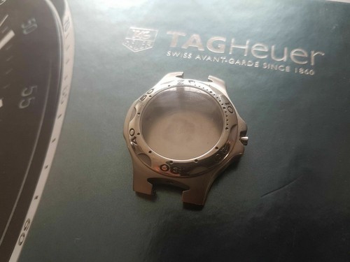 Caja de reloj Tag Heuer Mid Kirium correa de vidrio esfera de enlace modelos WL repuestos 36 mm - Imagen 5 de 12