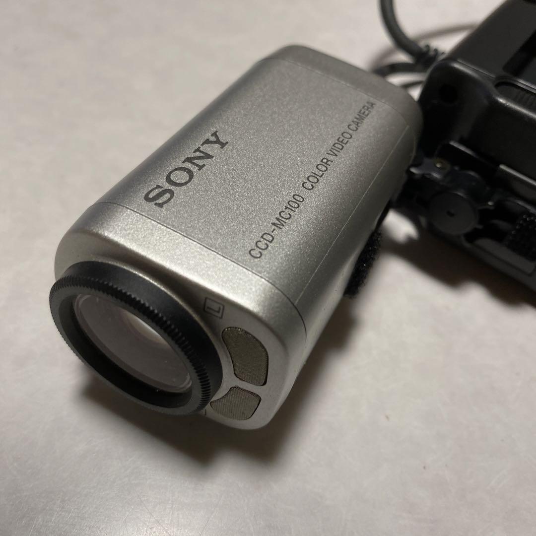 ビデオカメラ SONY COLOR VIDEO CAMERA CCD-MC100 Amazon.co.jp