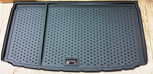 OEM Mini Cooper Countryman Fitted Rubber Trunk Mat Cooper S Logo 51472182515 - Picture 3 of 5
