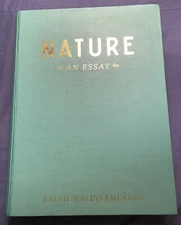 Punch Studio Faux Book/Box Secret Storage “NATURE” *AN ESSAY*  Magnetic