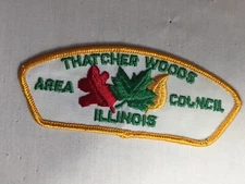 Thatcher Woods Council twill gauze back BSA CSP Patch