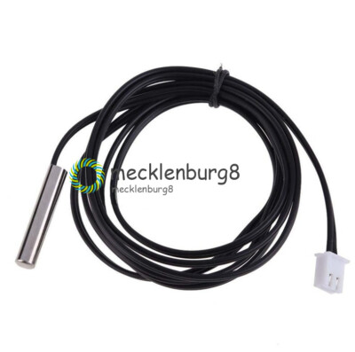 10PCS 1% 3950 10K NTC Thermistor Accuracy Temperature Sensor Waterproof Probe 1m