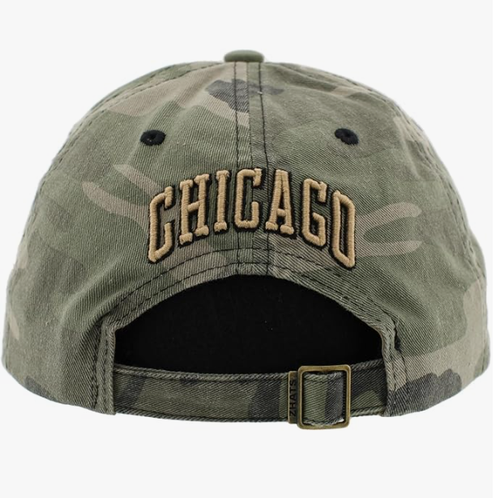 Zephyr ZHATS Chicago Bulls Camo Hat Officially Licensed Embroidered Adjustable - Picture 4 of 8