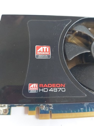 SAPPHIRE ATI RADEON HD4870 RV770 GDDR5 256 BIT BUS WIDTH 1 GB 2 X DVI - Picture 2 of 7