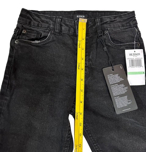Hudson Kids Washed Black Signature Skinny Jeans Size 8 New w/ Tags - Picture 8 of 14