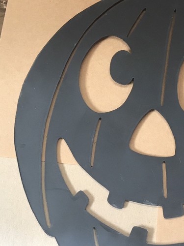 Vintage Halloween Blasform Kürbis Spuk Dekoration Union Products selten - Bild 10 von 11