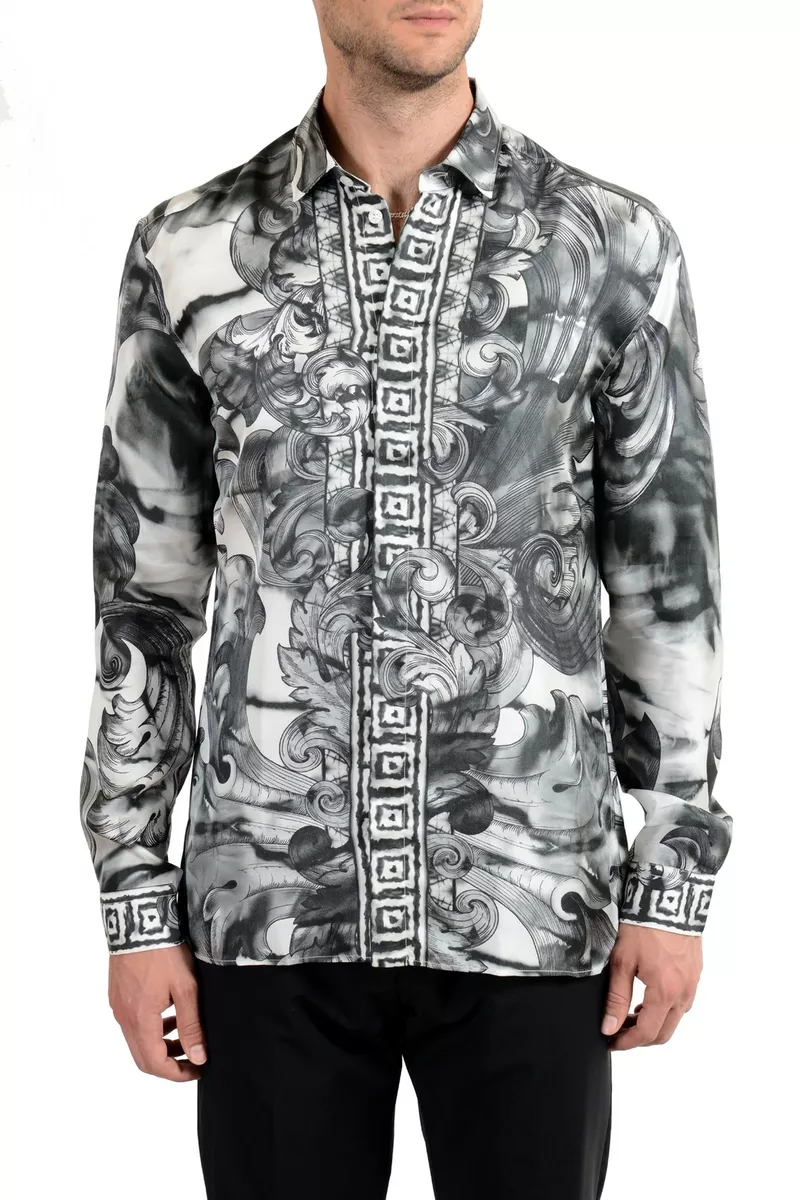 Versace Silk shirt, Men's Clothing