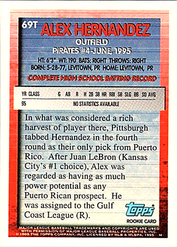 1995 Topps Traded Baseball - Pick / Choose Your Cards - Picture 85 of 237
