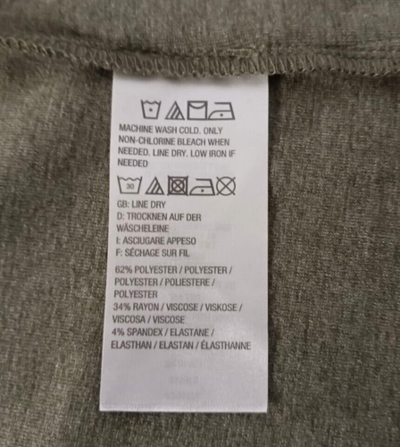 Susan Graver Weekend Womens Heathered Green Cardigan w/Pockets Open Front Sz 2X - Picture 8 of 9