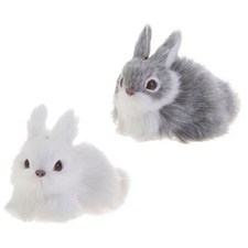 Plush Bunny Ornaments
